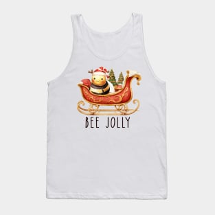 Funny Christmas Bee Quote Tank Top